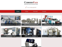 Tablet Screenshot of convertflex.ro